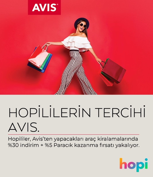 Hopililer, Avis’te İndirim Kazanıyor!