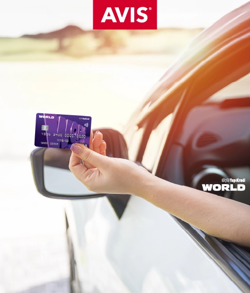 Yapı Kredi World'e Özel 3 Taksit ve %40'a Varan İndirim